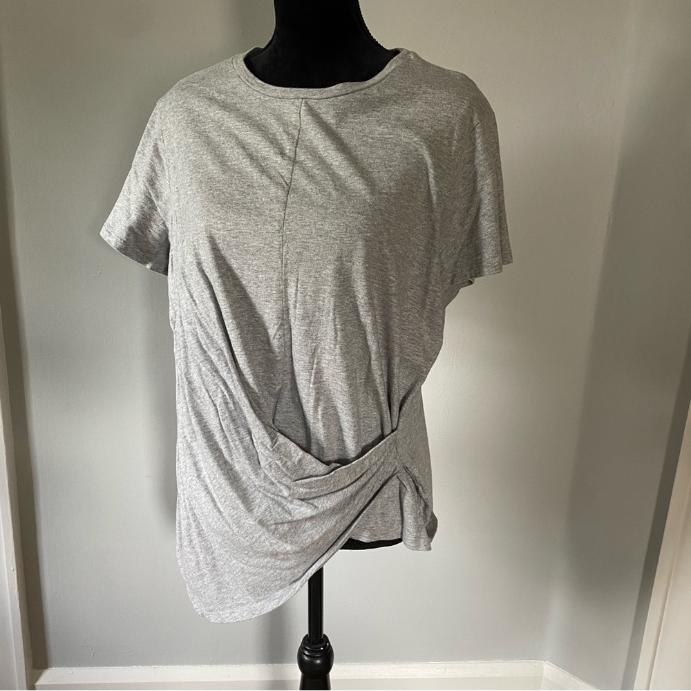 Gray shirt